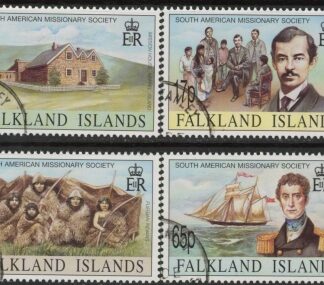 1994 Falkland Islands. SG.723-6  150th Anniversary of South American Missionary Society. Set 4 values. fine used.