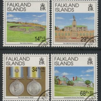1992 Falkland Islands. SG.656-9  10th Anniversary of Liberation. set 4 values. fine used.(CTO)