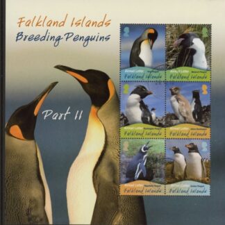 2010 Falkland Islands  MS.1180  Breeding Penguins (2nd Series). mini sheet. fine used.