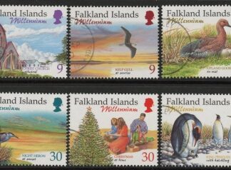 1999 Falkland Islands. SG.859-64  New Millenium. set 6 values. fine used.