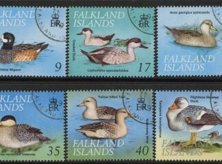 1999 Falkland Islands. SG.848-53 Waterfowl. set 6 values. fine used.