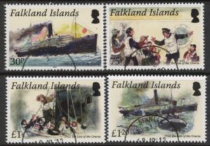 2012 Falkland Island Oravia SG1226-9 fine used.