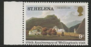 1980 St. Helena SG.367w 9p Wmk Crown to right of CA U/M (MNH)