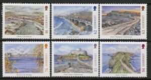 2018 Guernsey SG.1726-31 Europa - Bridges Set of 6 Values U/M (MNH)