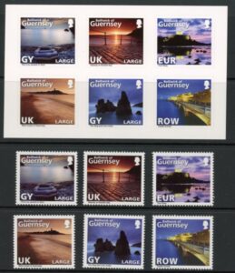 2010 Guernsey SG.1321-33 Abstract Guernsey 2nd Series SEt of 6 values U/M (MNH)