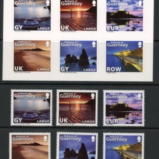 2010 Guernsey SG.1321-33 Abstract Guernsey 2nd Series SEt of 6 values U/M (MNH)