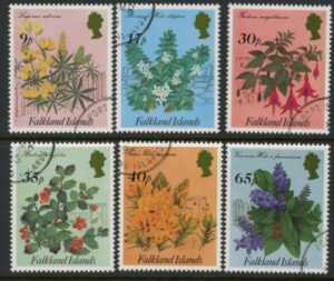 1994 Falkland Islands. SG.727-32  Flowering Shrubs. Set 6 values Used