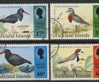 1994 Falkland Islands. SG.733-6  Shore Birds. Set 4 values Used