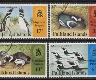 1997 Falkland Islands. SG.775-78 Magellenic Penguins. set 4 values Used