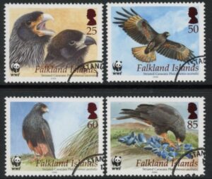 2006 Falkland Islands - SG.1062-5  Endangered Species set 4 values, fine used (CTO)