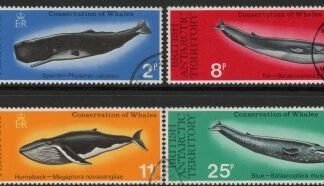 1977 British Antarctic  - SG.79-82 Whale Conservation Set of 4 values Fine Used
