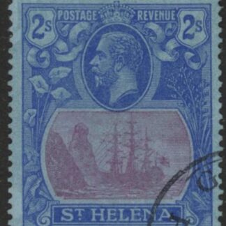 1922 St Helena.  SG.108  2/- purple & blue/blue Fine Used