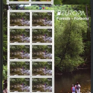 2011 Ireland SG.2056-7 Europa Forests 2 values in sheet of 10 U/M (MNH)