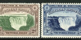 1924 Southern Rhodesia SG29-30 Set of 2 values unmounted mint (MNH)