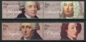 2009 Ireland SG.1971-4 Composers Set of 4 values U/M (MNH)