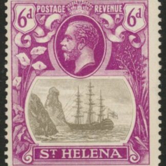 1927 St. Helena SG.104 6d grey & bright purple Unmounted Minrt