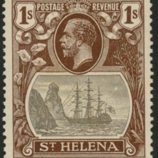 1922  St. Helena  SG.106 1s grey & brown Unmounted Mint