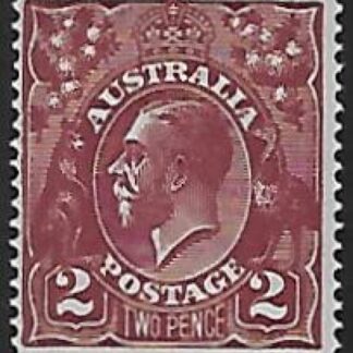 1924 Australia  SG.78 2d deep red-brown (ASC97B)  very lightly mounted mint.