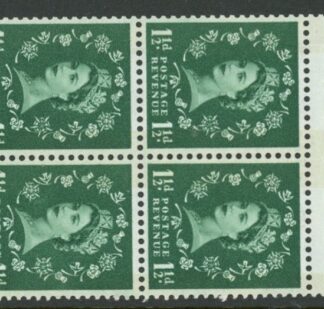 SB75 Crowns  4 x 1½d.   8mm  phos. wmk. sideways left  perf AP. good perfs.U/M (MNH)