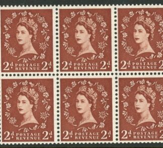 SB79 Crowns wmk. 6x2d,  wmk. upright perf  I (good perfs). U/M (MNH)