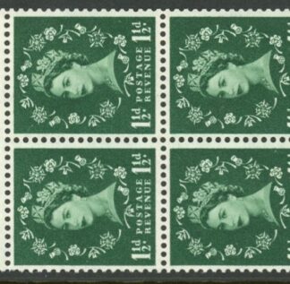 SB68a Crowns 4x1½d,   wmk. s/ways right perf AP ( good perfs). U/M (MNH)