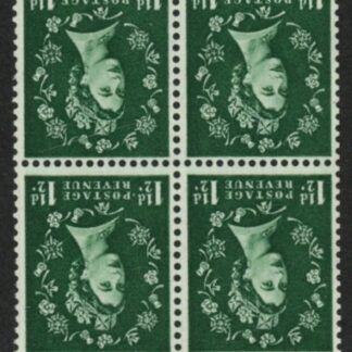 SB67a Crowns 4 x 1½d. wmk. inverted  perf AP. (good perfs).U/M (MNH)